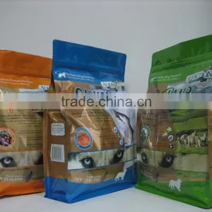 Customized Flat Bottom Gusset Animal Feed Packaging Bag thumbnail-1