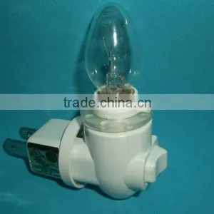C7 Lampholder 120V Lamp Holder for Night Lights thumbnail-1