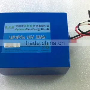 UPS / Electric Wheelchair Lifepo4 Rechargeable 12V 20Ah Lifepo4 Battery Pack thumbnail-1