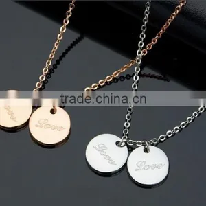 Unique Fashion Necklace Alphabet Pendant Designs /Letter Pendant/Silver Necklace thumbnail-4