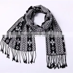 Hot Sale High Quality Fashion Lady 100 Viscose Scarf/Plain Viscose Scarfrf D800-25 thumbnail-2