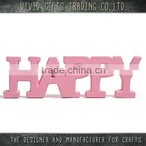 2016 Party "HAPPY" Ceramic Words in 3colors thumbnail-2