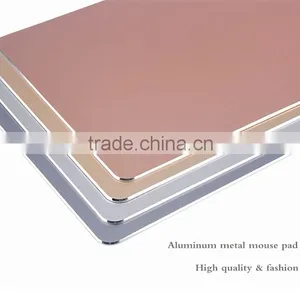 Aluminum Metal Mouse Pad Game Mouse Pad With Non-slip Rubber Base thumbnail-1