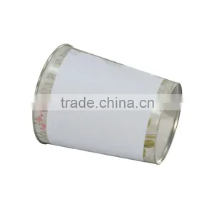 Flower Shaped Rubbish Storage Tin Metal Tin Cans/garbage Tin Box Metal Can thumbnail-3