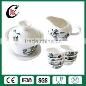 Wholesale Customized Cheap Porcelain Tea Set for 8 People thumbnail-1