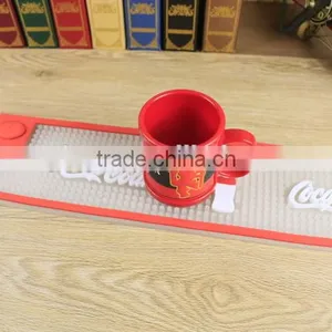New Design Customed Made Soft Pvc LED Bar Mat thumbnail-1