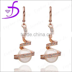 Wholesale Rhodium Plated 925 Sterling Silver Pearl Jewelry thumbnail-1