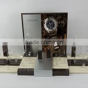 Luxury Large Display Digital Watch Wood Watch Display Case Accessories Display Showcase thumbnail-1