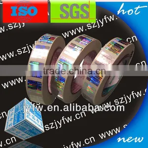 Nice Hot Stamping Hologram Foil Label thumbnail-1
