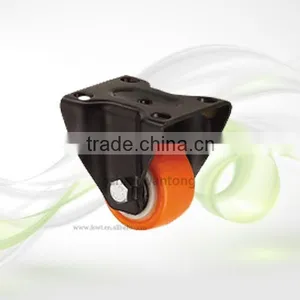 Small Furniture Wheel 42mm Screw With Lock Furniture Caster Wheel thumbnail-6