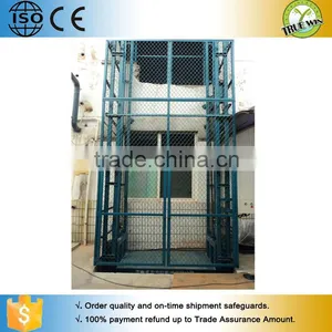 Winter Wholesale Internal / External Use Indoor / Outdoor Use Cargo Hydraulic Freight Elevator thumbnail-4