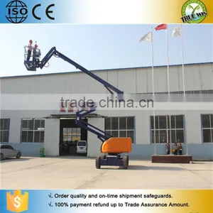 December Wholesale Articulated / Telescopic Arm Aerial Work Mobile Boom Lift Table thumbnail-5