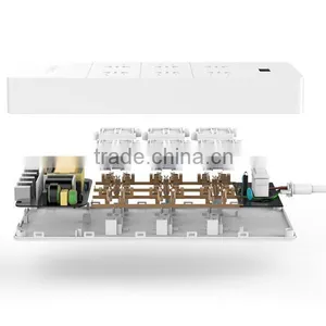 ETL Certificated 3 Prong US OEM ODM Smart USB Power Strip thumbnail-2