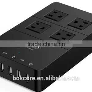 6 OUTLET US Socket Power Strip,surge Protector Socket With 5 USB Charging Ports V-04 thumbnail-3