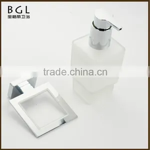 20738A Square Design Wall-mounted Zinc Alloy Soap Dispenser Bathroom Accessories thumbnail-5