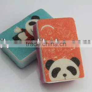 Printed Non-Scratch Scrub Sponge Cleaning Sponge thumbnail-3