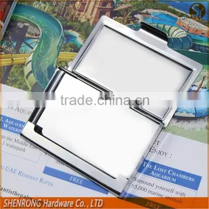 2015 Hot Sale Exquisite Promotional Business Gift Ideas Metal Pocket Portable Business Card Holder /Card Case thumbnail-2