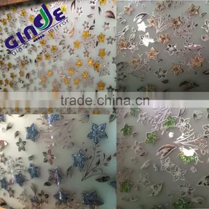 Shahe City Best Price Sculpture Glass Price m2 thumbnail-1