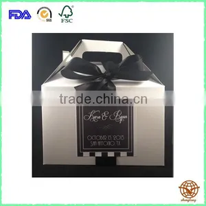 Custom Bulk Paperboard Carrier With Black Ribbon thumbnail-1