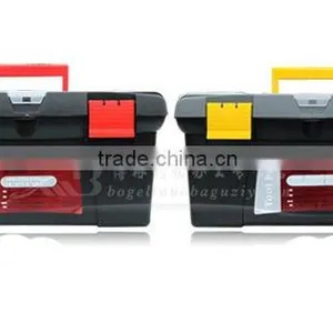 Colorful Transparent Plastic Artist Tool Storage Case thumbnail-1