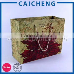 Tea Paper Packaging Bag With Ribbon Handles thumbnail-4