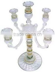 Glass Candelabra thumbnail-1