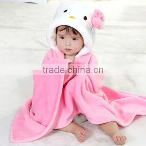 Flannel Fleece Terry+ Baby Bathrobe thumbnail-3