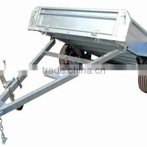 8x5ft Hot Dipped Galvanized Australian Chequer Plate Trailer,full Welding Trailer,tipping Trailer thumbnail-4