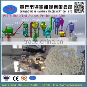 PHJ Series Screw Extrusion Cassava /corn Modified Starch/modified Corn Starch for Food or Paper thumbnail-2