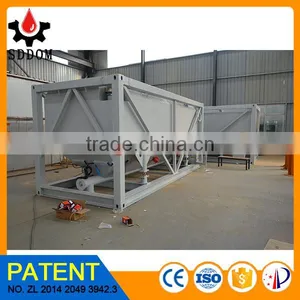 100T Horizontal Cement Silo Factory Price thumbnail-1