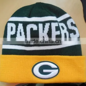 Knitted Football Caps Men's Sport Beanie thumbnail-2