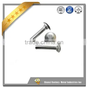 Heavy ,and High Strength DIN Standard Carriage Bolts With Hex Nuts thumbnail-1