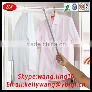 China Customized Wardrobe Clothes Hanging Rail/aluminum Clothes Rod Hanging Wardrobe Rail thumbnail-5