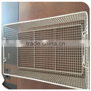 Qiangyu 2017 Hot Sale Stainless Steel Wire Mesh Kitchen Basket thumbnail-3