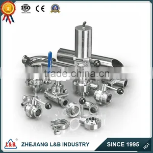 Stainless Steel Clamp, Butterfly Valve and Pipe Fitting thumbnail-2