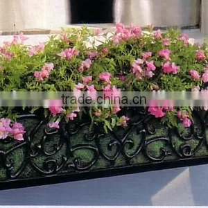 Artical Iron Casting Street Flower Planter ,garden Decoritive Flower Planter thumbnail-1