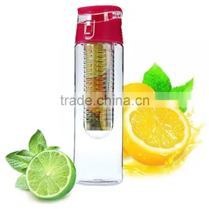 700ML Outdoor Sports Fruit Infusing Infuser Health Lemon Bottle Juice Maker With Flip Lid For Home Traveling Climbing thumbnail-1