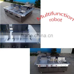 Automatic Double Basket Snack Deep Fryer Hot Sale Best Price Barbecue Hot Lava Stone Grill thumbnail-5