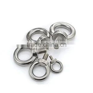 Factory Manufacturer SS304 AISI316 Din580 Din582 Lifting Eye Bolt and Nut thumbnail-2
