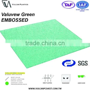Transparent Plastic Polycarbonate Solid Flat Sheet (Valuview Green Solid Flat) thumbnail-6