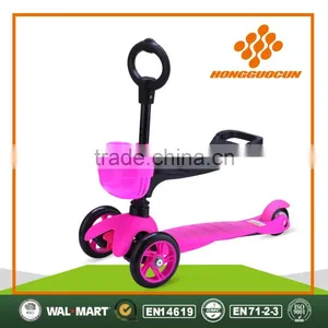 Hot Sale Three Light Wheels 3 in 1 Baby Scooter thumbnail-1