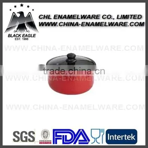 Carbon Steel Non Stick Enamel Steamer Pot thumbnail-2