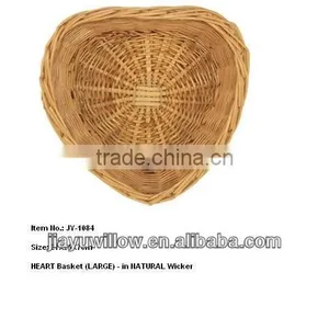 2014 Empty Cheap Wicker Fruit Display Basket for Decor Wholesale thumbnail-1