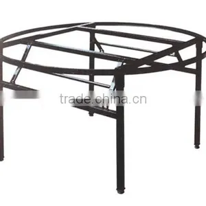 Chinese Stable Round Brushed Stainless Steel Table Legs FT-602-1 thumbnail-1