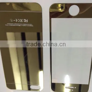 Plated Anti-Scratch Colorful Metal Front Tempered for Iphone 5/5s, Tempered Glass Screen Protector thumbnail-3
