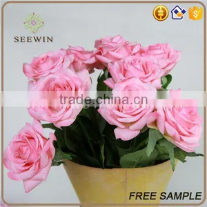 Pink Rose Artificial Flowers Decoration thumbnail-4