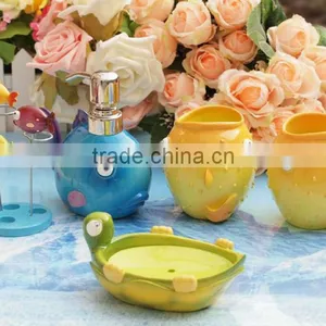 Resin Wholesale Bathroom Accessory Sets Kids Bathroom Sets thumbnail-1
