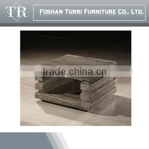 Iran Travertine Import With Glass Top Coffee Table thumbnail-5