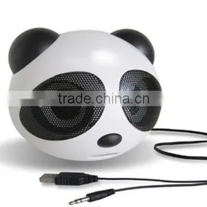 Best Promotion Gift Cheap Portable Panda Shape USB Mini Speaker for Mobile Phone and Laptop thumbnail-5