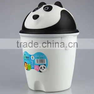 Rubbish Bin Household Garbage Can/Animal Design Plastic Trash Can thumbnail-2